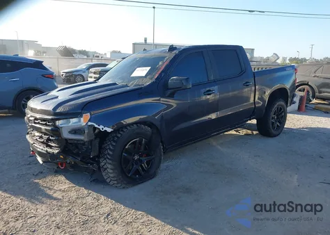 2023 Chevrolet Silverado 1500 4Wd Short Bed Lt Trail Boss from USA, damaged, VIN 3GCUDFED7PG127032